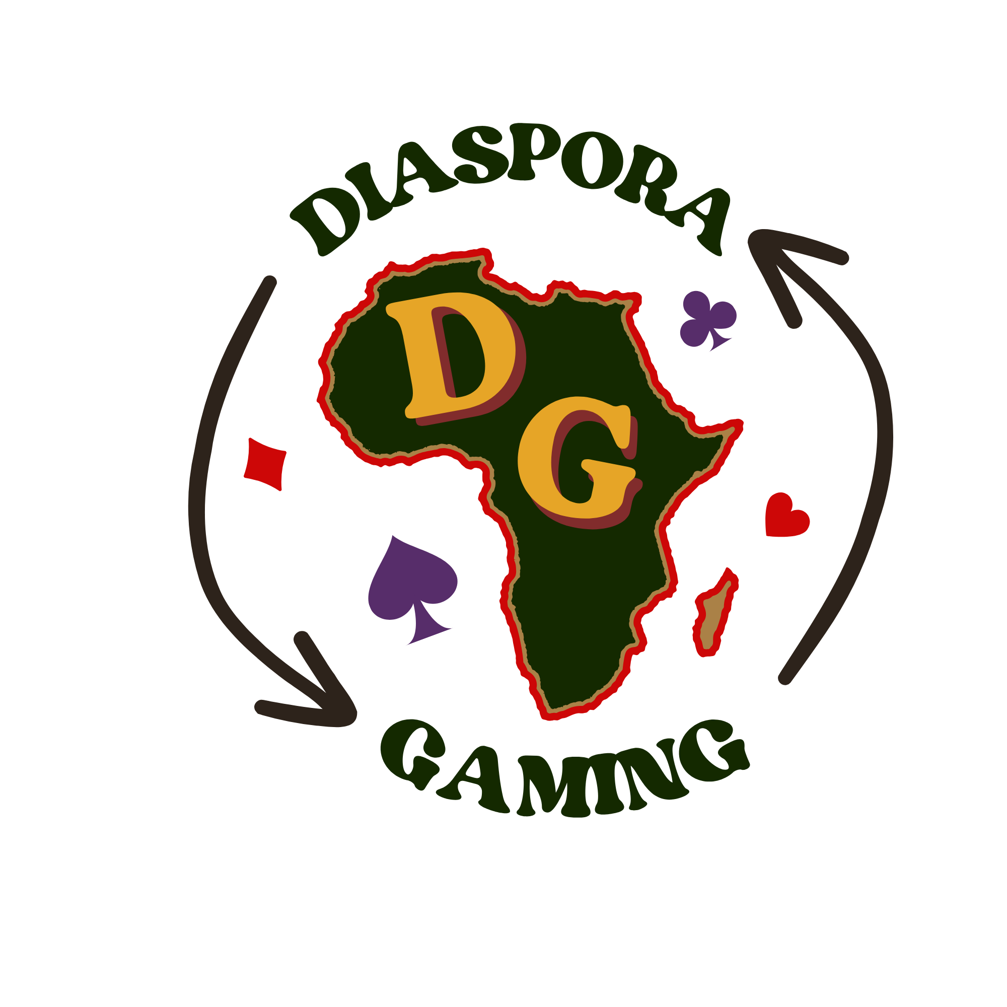 Full color Diaspora Gaming logo